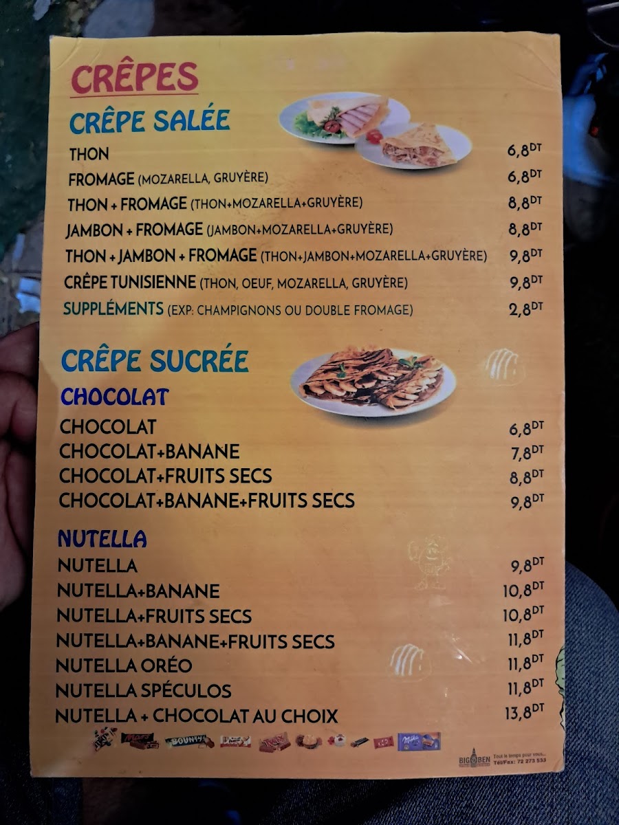 Dolce Vita Glace italienne Photo Menu 2