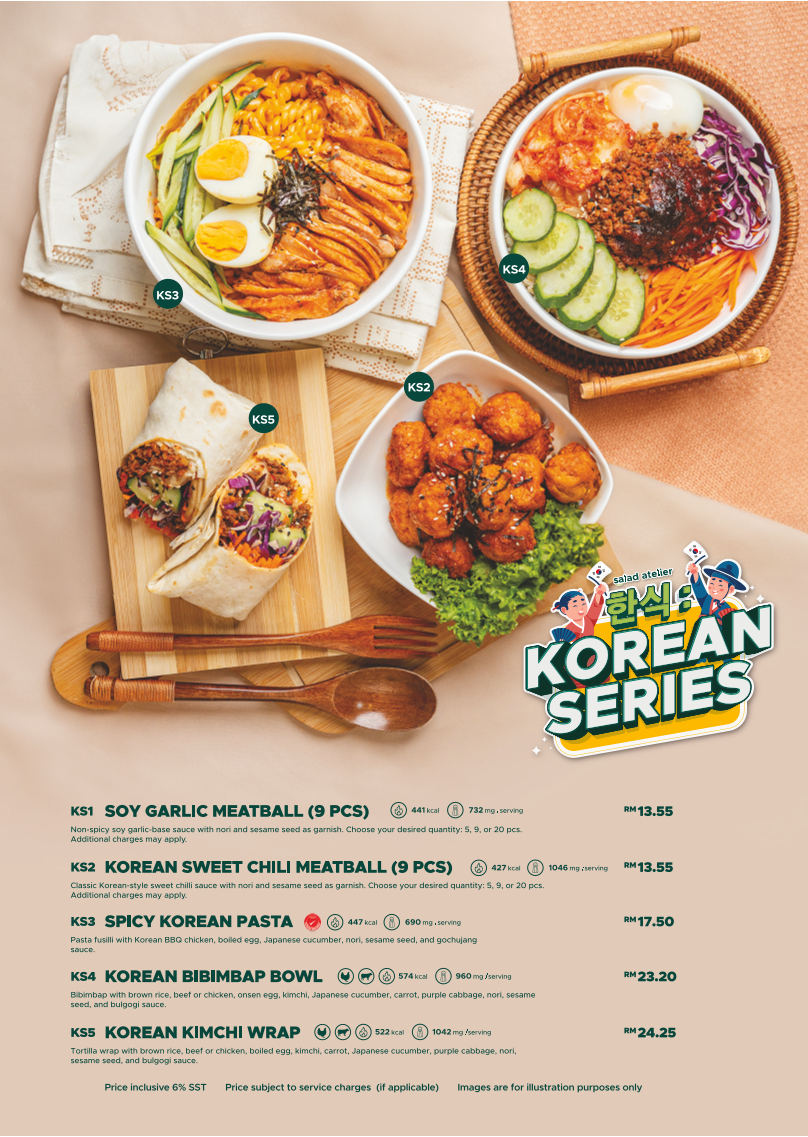 Salad Atelier • Sri Petaling Photo Menu 1