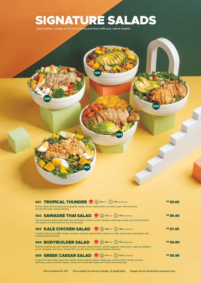 Salad Atelier • Sri Petaling Photo Menu 7