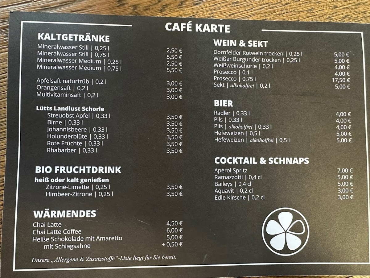 Café Leinenfabrik Photo Menu 1