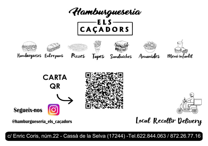 Hamburgueseria Els Caçadors Photo Menu 2