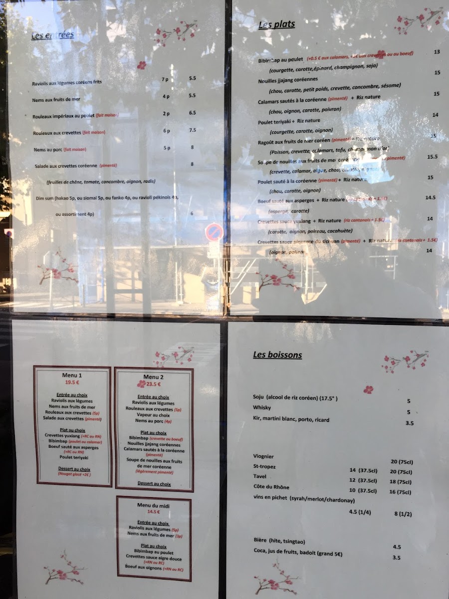 Gourmet de Jacquemart Photo Menu 2