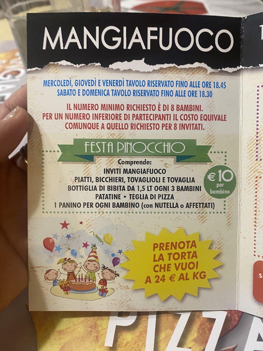 ristorante Mangiafuoco Photo Menu 8
