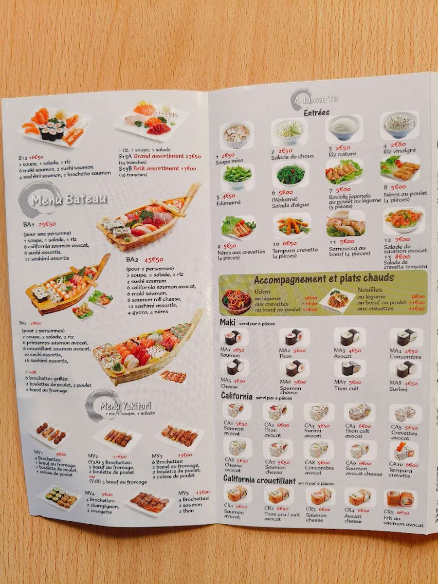 Bowl'n Roll restaurant japonais Photo Menu 3