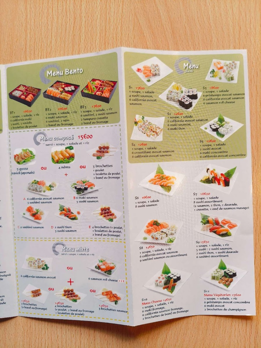 Bowl'n Roll restaurant japonais Photo Menu 4
