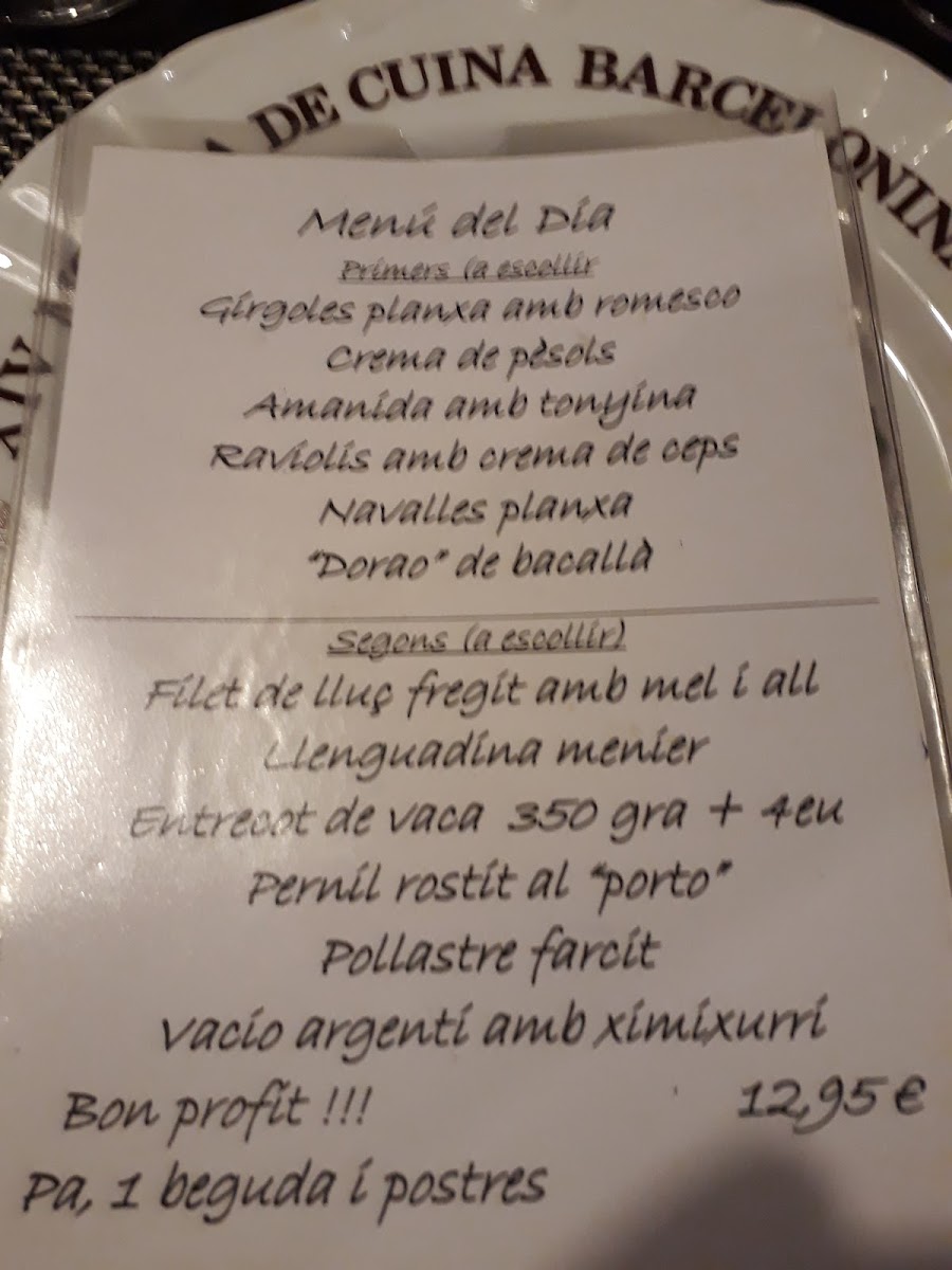 Restaurant Canet Photo Menu 10