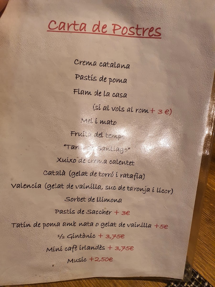 Restaurant Canet Photo Menu 3