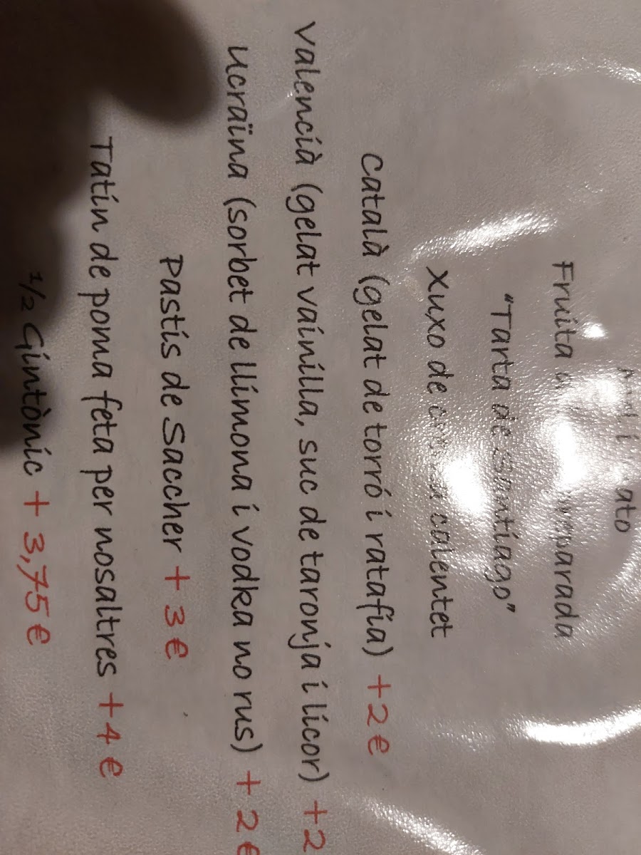 Restaurant Canet Photo Menu 9