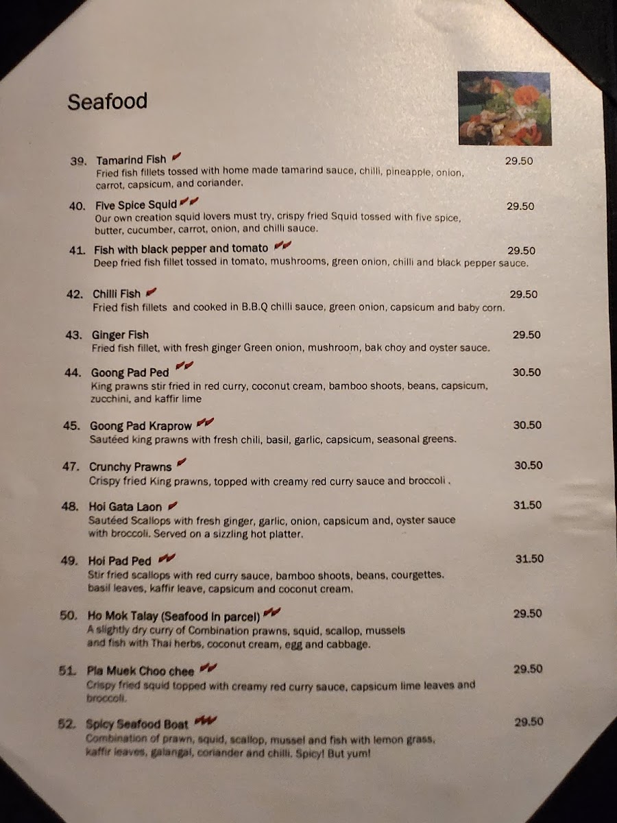 Thai Silk Authentic Thai Cuisine Photo Menu 9