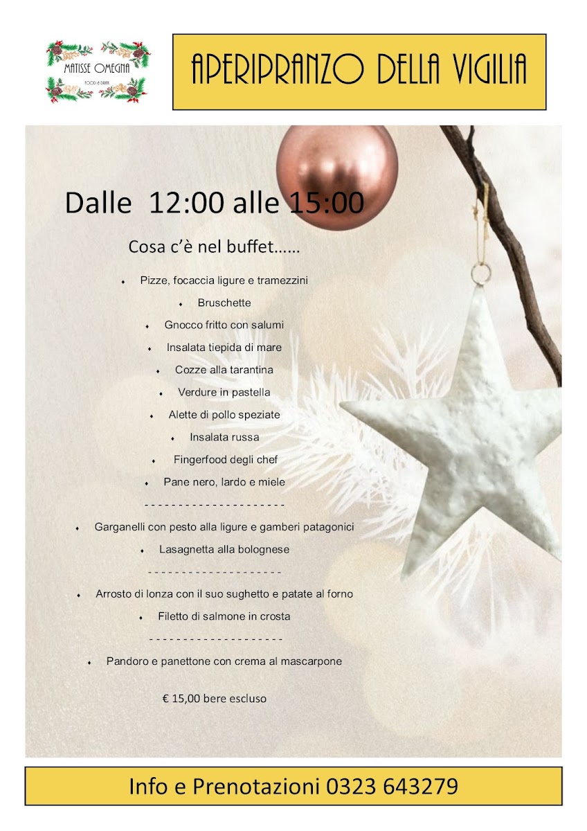Matisse Omegna food & drink Photo Menu 1