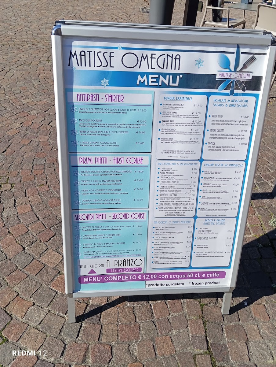 Matisse Omegna food & drink Photo Menu 4