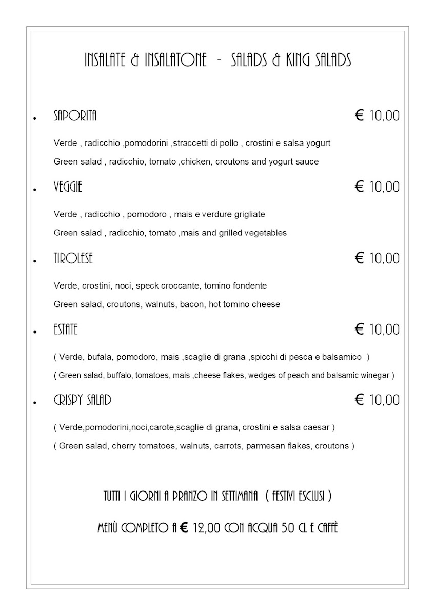 Matisse Omegna food & drink Photo Menu 5