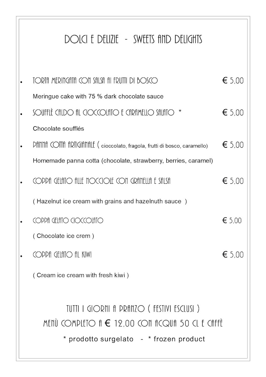 Matisse Omegna food & drink Photo Menu 6