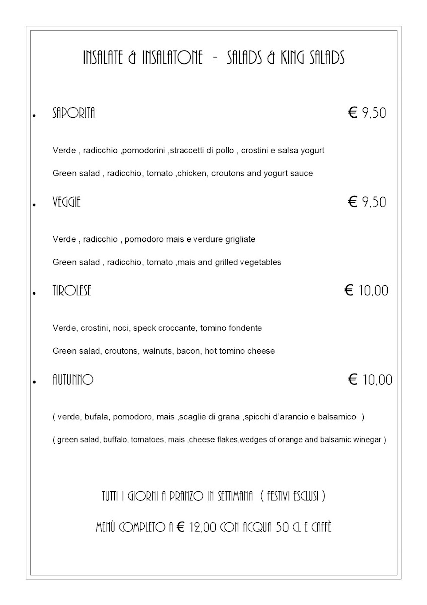 Matisse Omegna food & drink Photo Menu 9