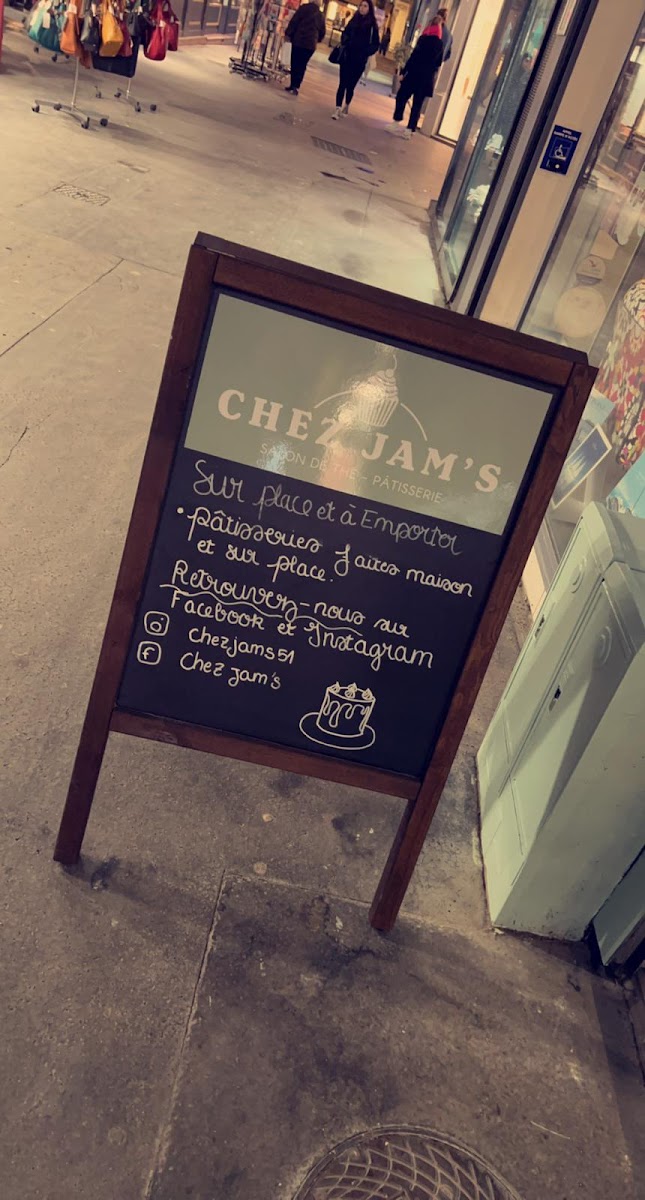 Chez Jam's Photo Menu 1