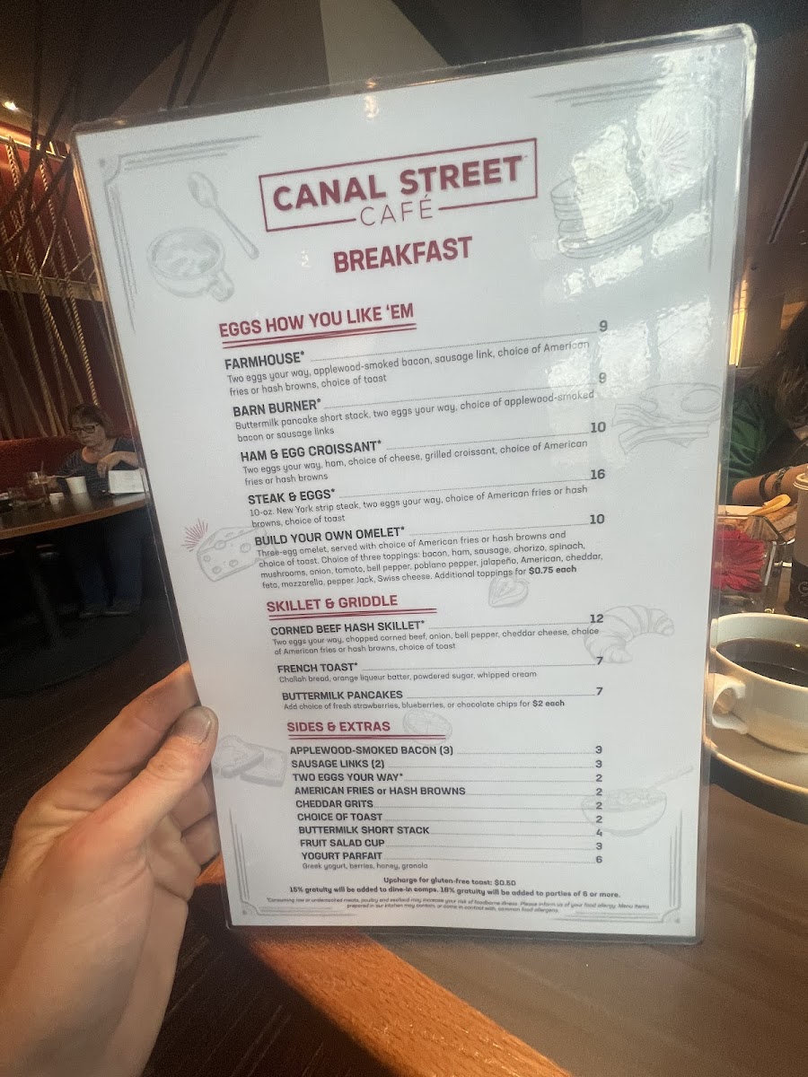 Canal Street Café Photo Menu 4