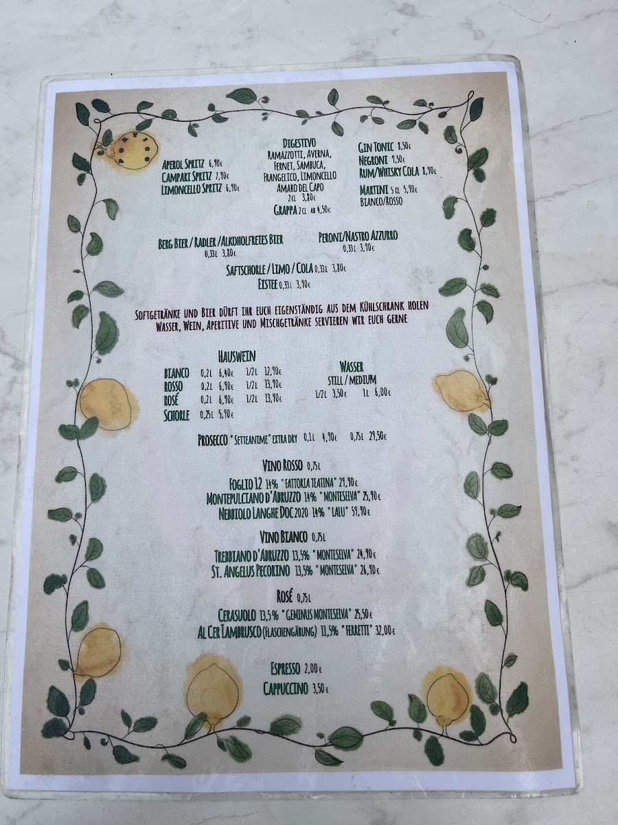 Pizza Napoletana Photo Menu 2