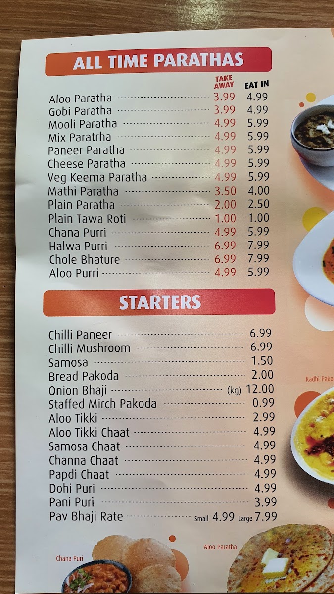 Tastee Singh Photo Menu 5