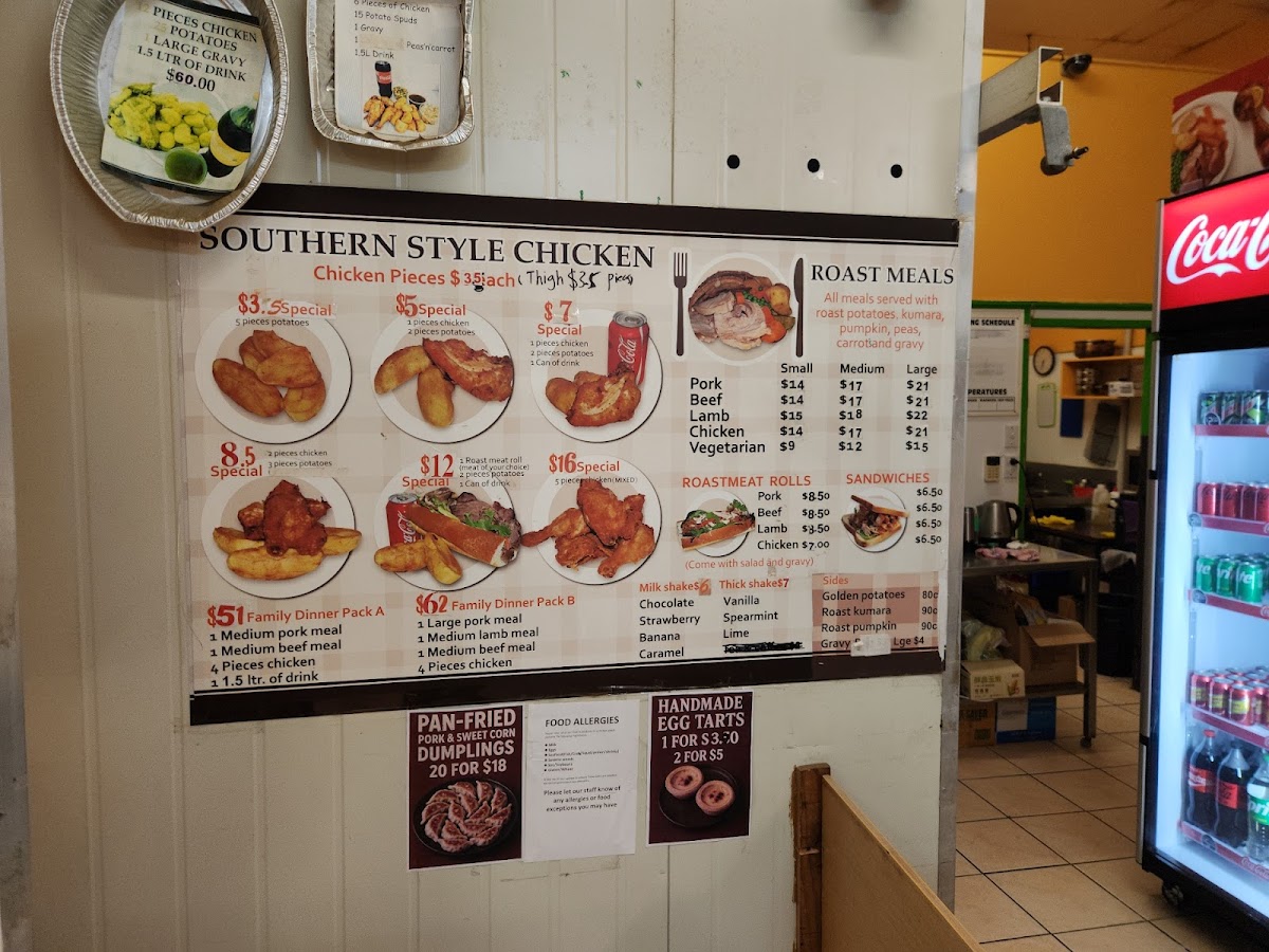 Royal Heights Roast Photo Menu 3