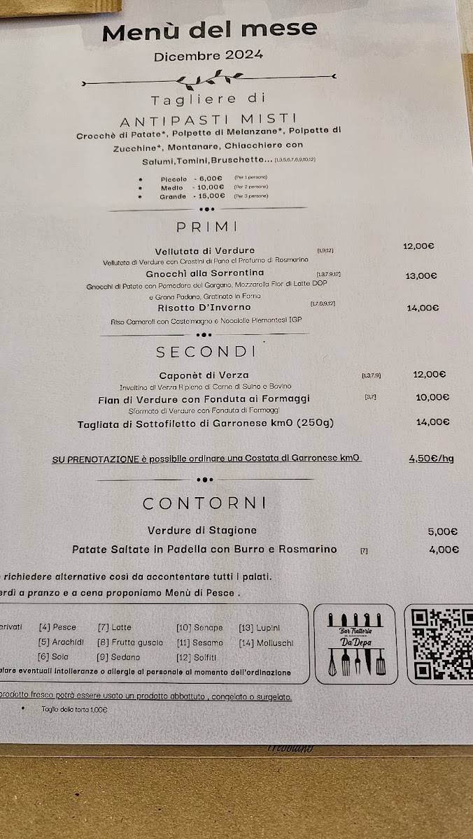 Bar Trattoria del Mutuo Soccorso Da Depa Photo Menu 6