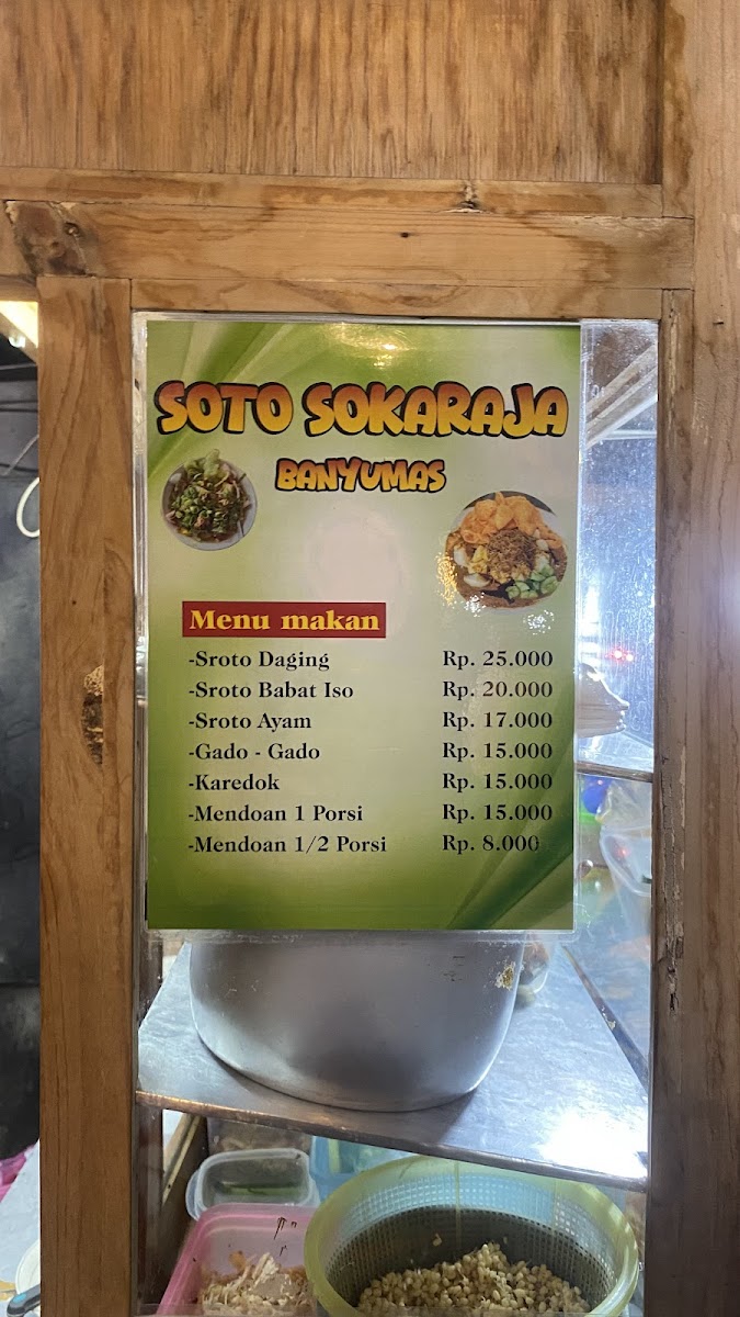 SROTO SOKARAJA SUTRI (Suami Istri) Photo Menu 1