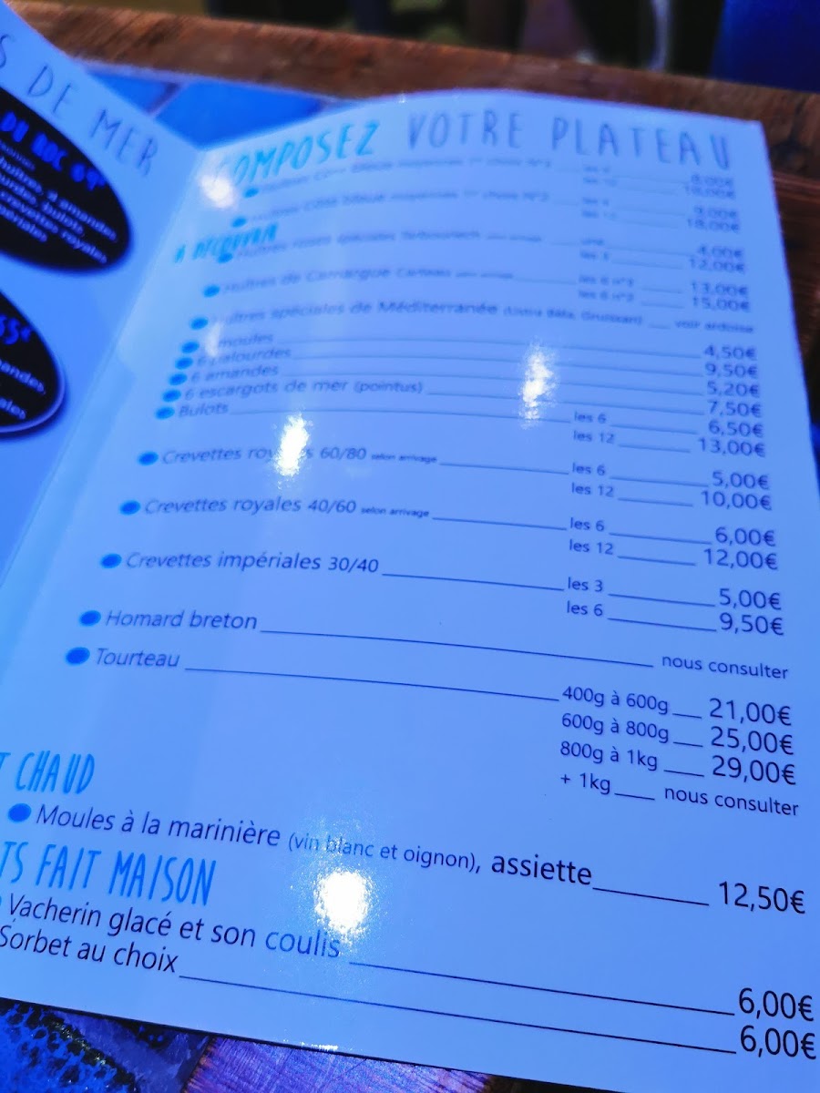 L’Aquarium Restaurant Photo Menu 4