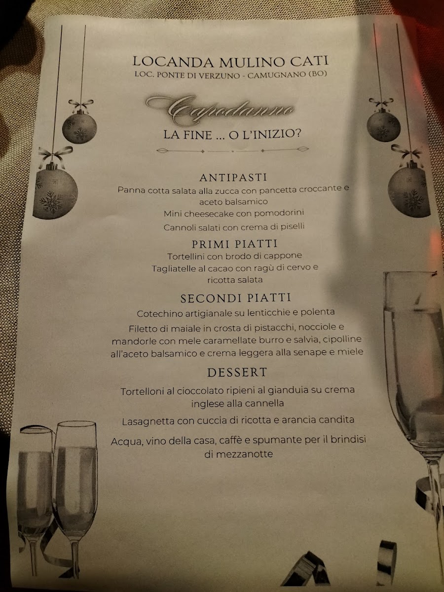 Locanda Mulino Cati Photo Menu 1