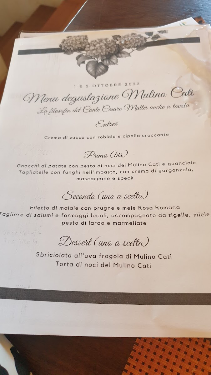Locanda Mulino Cati Photo Menu 5