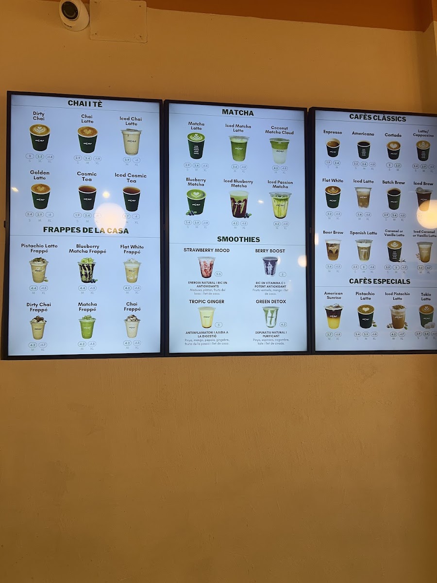 Noor | Specialty Coffee Photo Menu 2