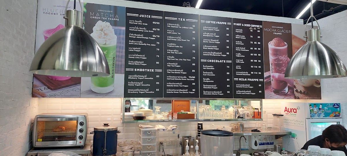 Black Canyon Coffee Photo Menu 1