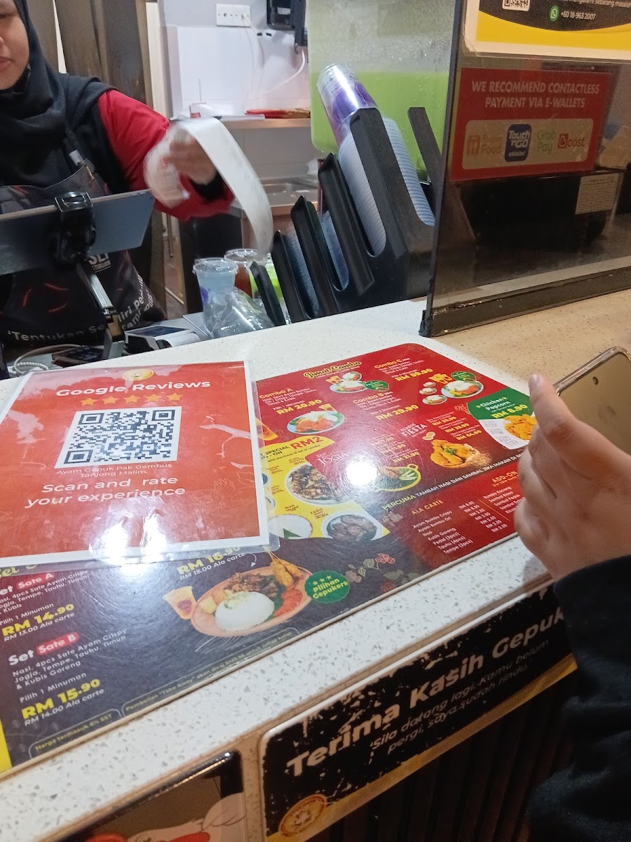 Ayam Gepuk Pak Gembus Tanjong Malim Photo Menu 7