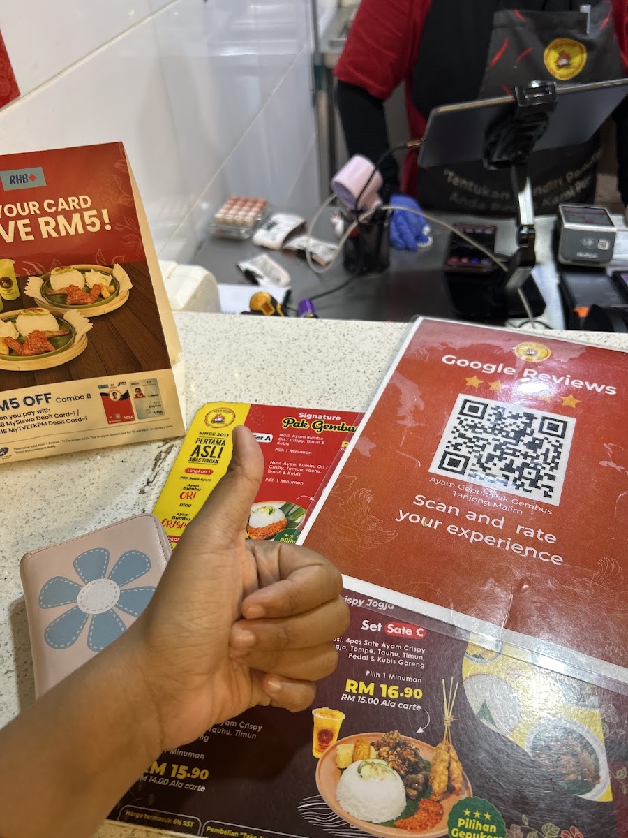 Ayam Gepuk Pak Gembus Tanjong Malim Photo Menu 9
