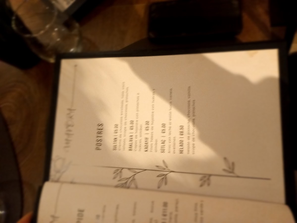 Restaurante Mavera Photo Menu 10