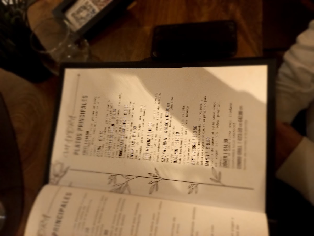 Restaurante Mavera Photo Menu 9