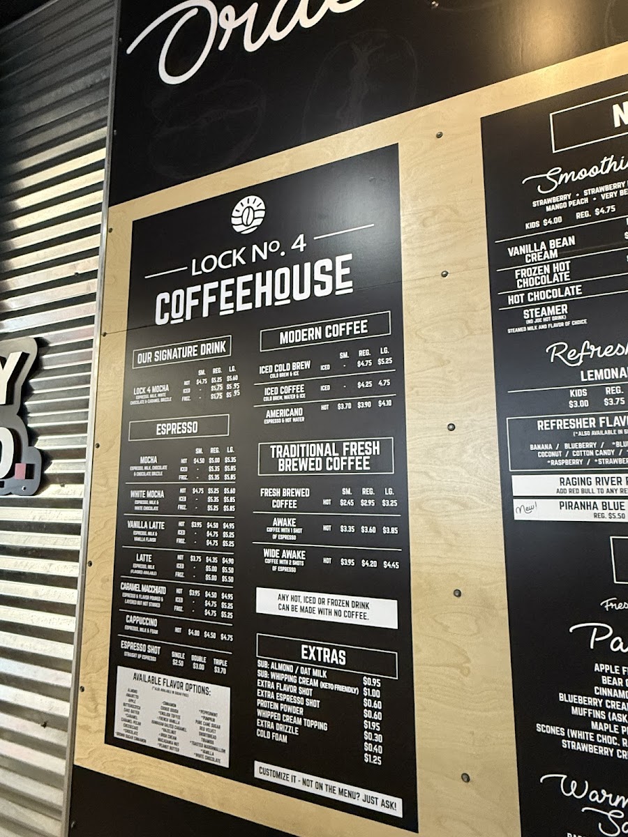 Lock No.4 Coffeehouse Photo Menu 3