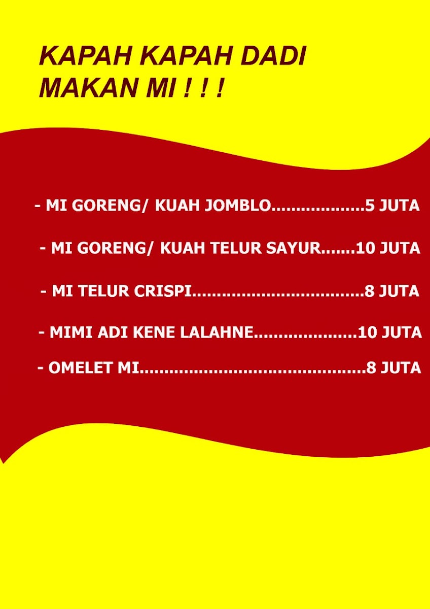 Waroeng Singgah 1 Photo Menu 5