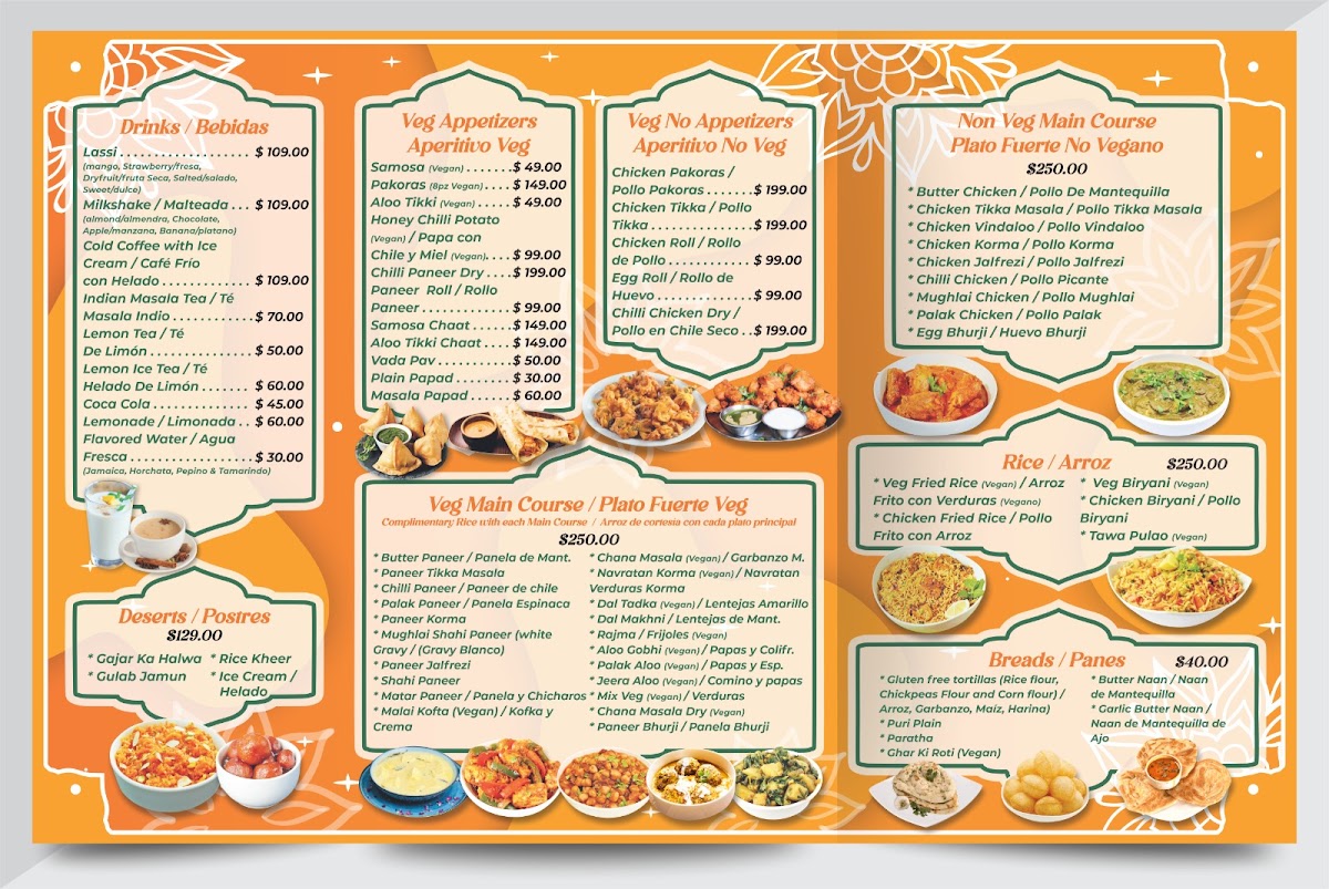 Rich Taste Of India Photo Menu 1