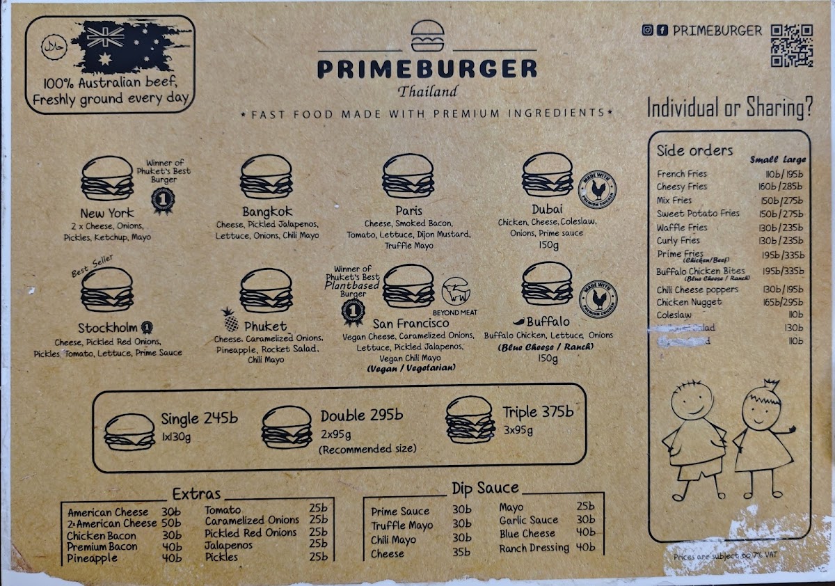 Prime Burger Krabi Photo Menu 1