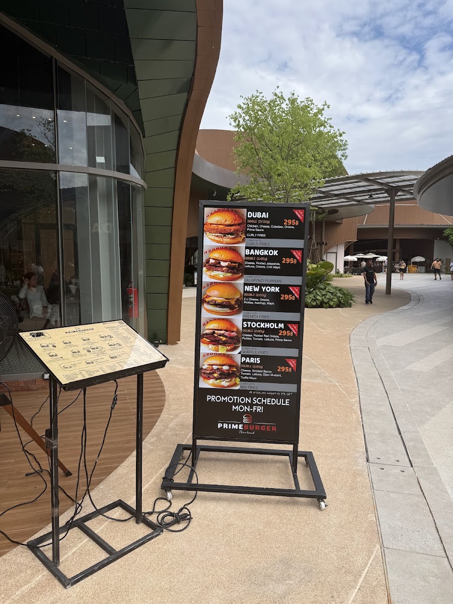 Prime Burger Krabi Photo Menu 2