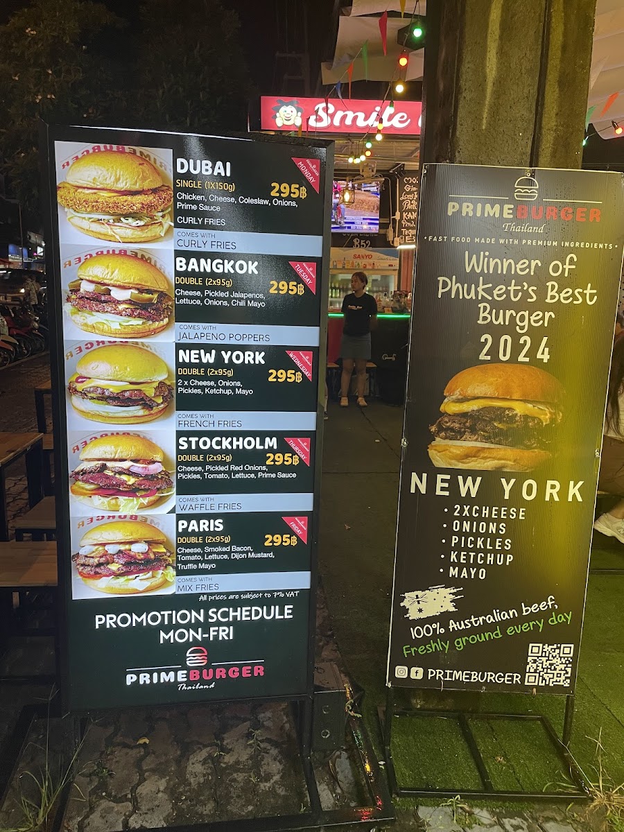 Prime Burger Krabi Photo Menu 3