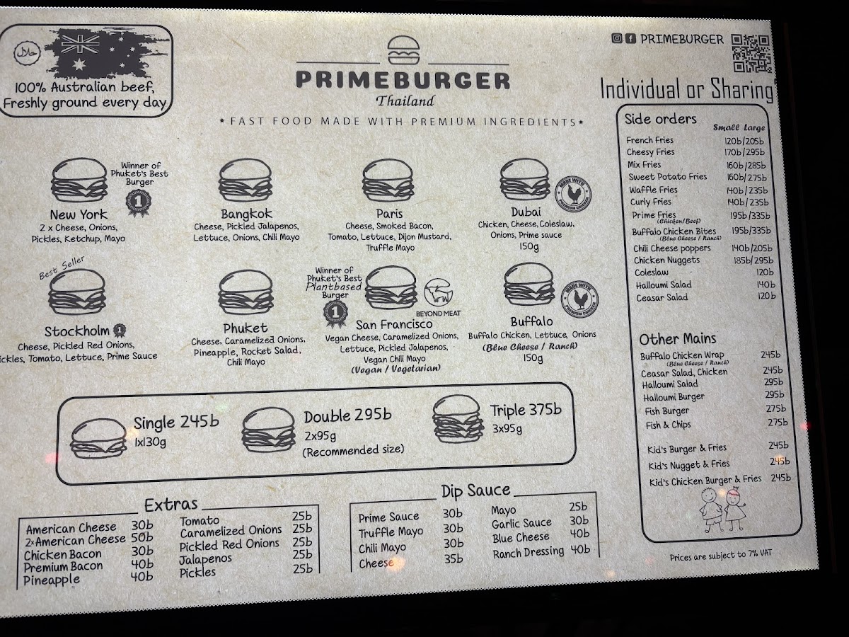 Prime Burger Krabi Photo Menu 6