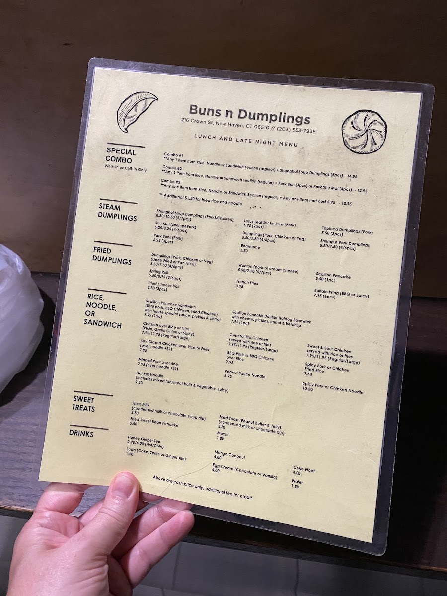 Buns n Dumplings Photo Menu 2