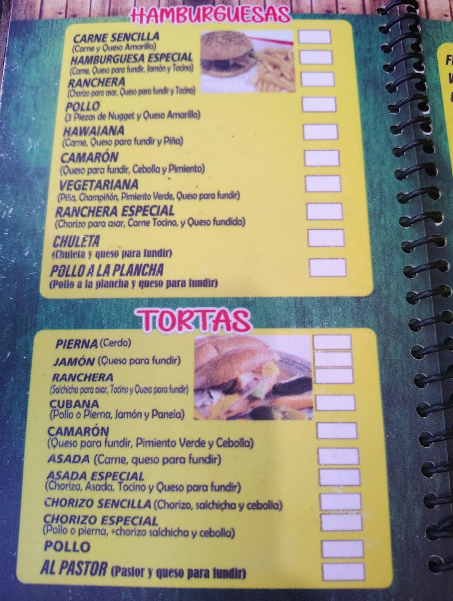 La Bocana Photo Menu 5