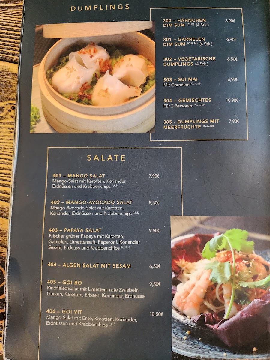 Tobu Asian Restaurant Photo Menu 5