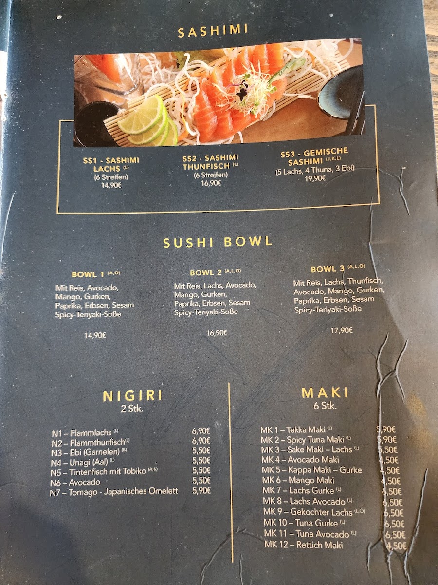 Tobu Asian Restaurant Photo Menu 6