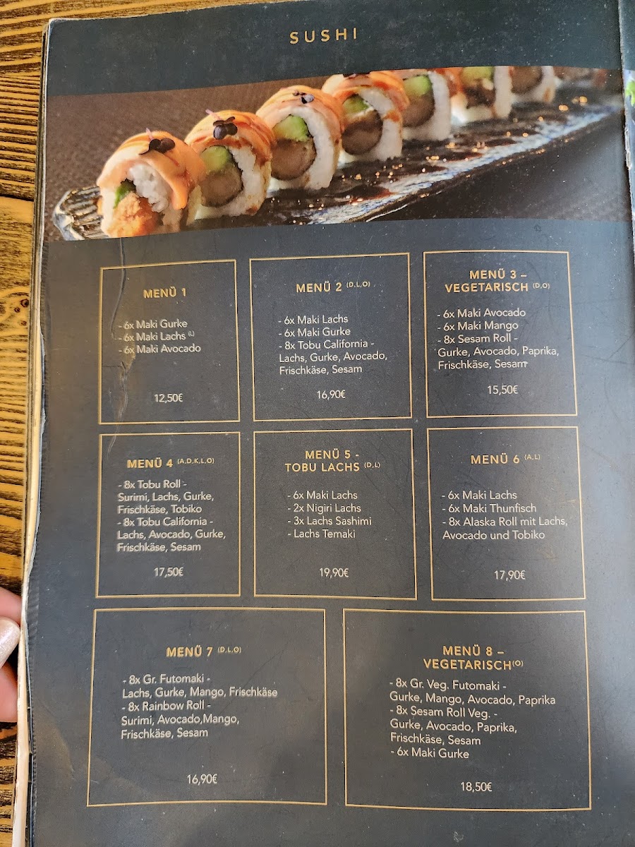 Tobu Asian Restaurant Photo Menu 8