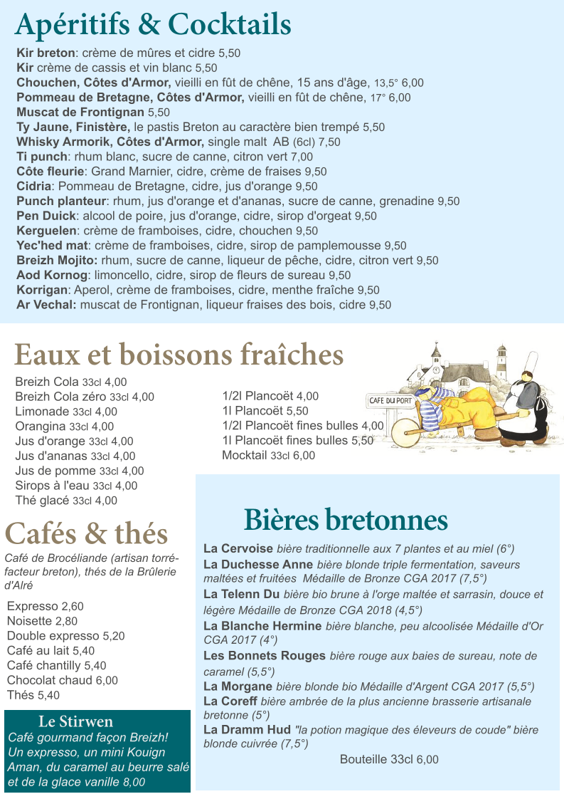 Crêperie La Ribote Photo Menu 2