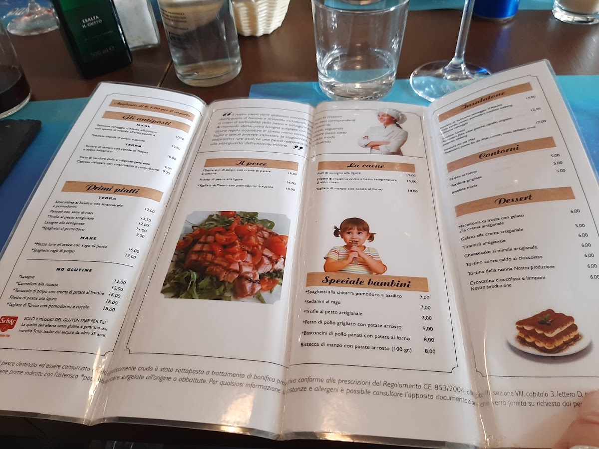 Gusto a bordo Photo Menu 4