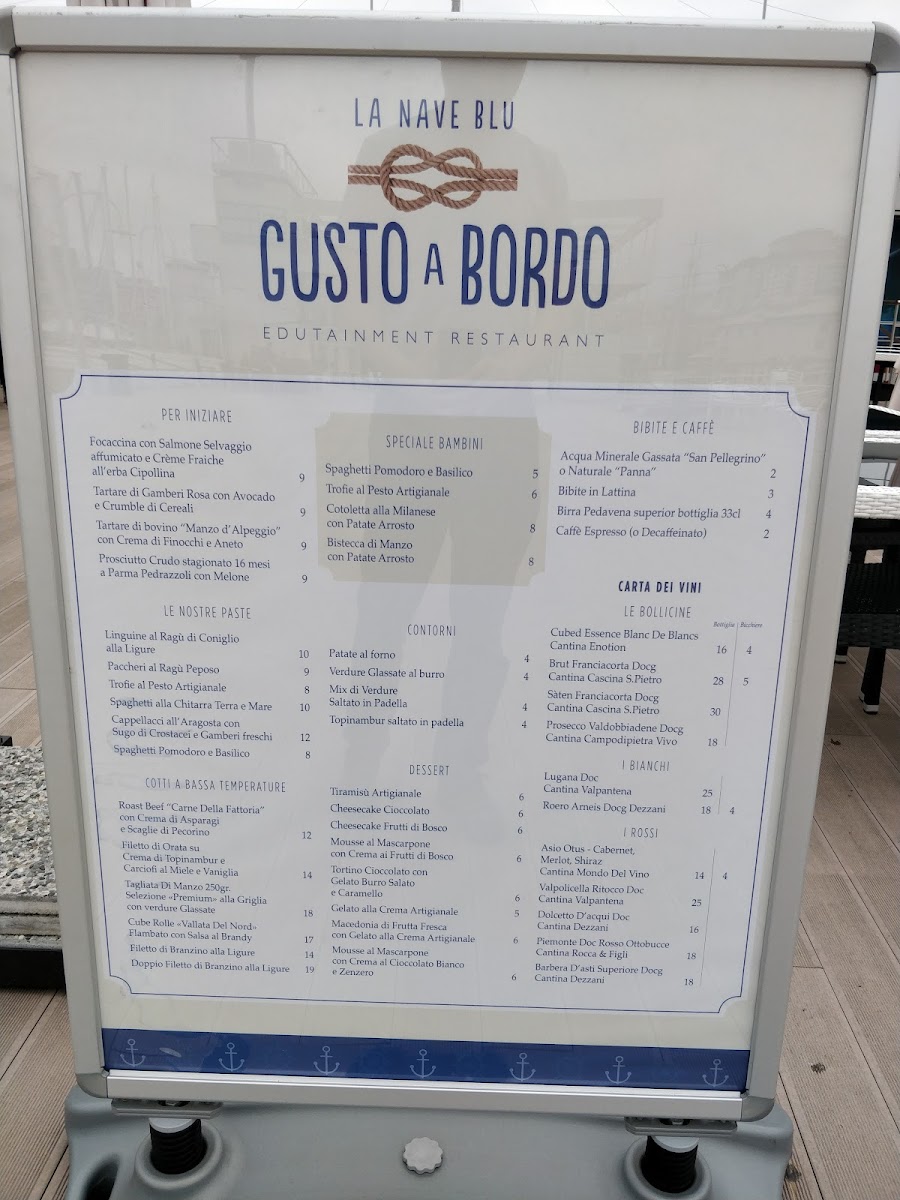 Gusto a bordo Photo Menu 9