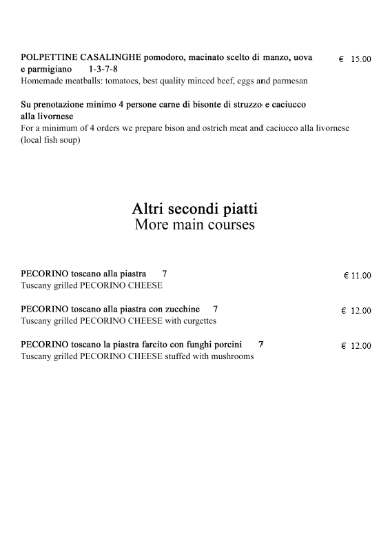 Ristorante Osteria Il Capodaglio Photo Menu 2